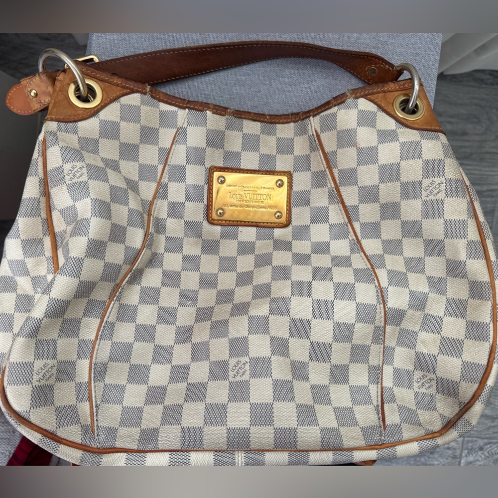Galliera Gm Damier Azur Handbag